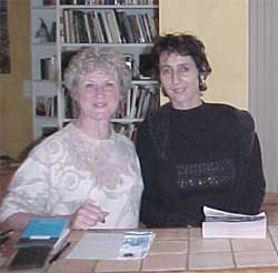 Peg and Yvonne