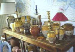 Pottery on the sidebar.
