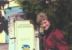 Peg at our favorite Provence winery.